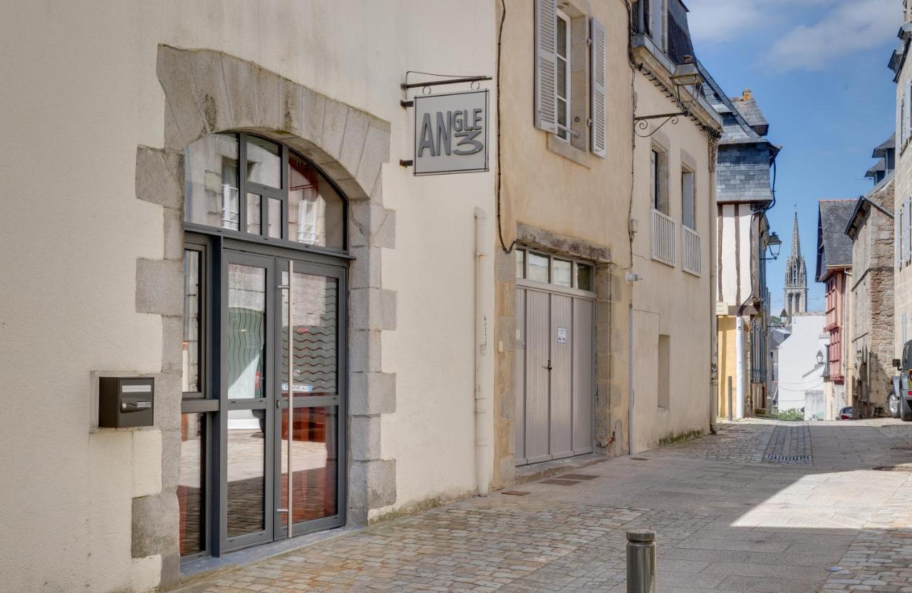 Appartement galerie Angle3 à Quimper Extérieur photo