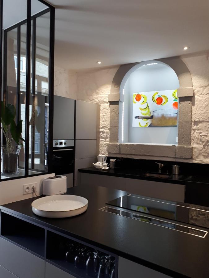 Appartement galerie Angle3 à Quimper Extérieur photo